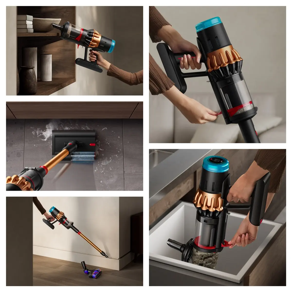 Dyson V16 Piston Animal Submarine Wet & Dry Cordless Vacuum Cleaner