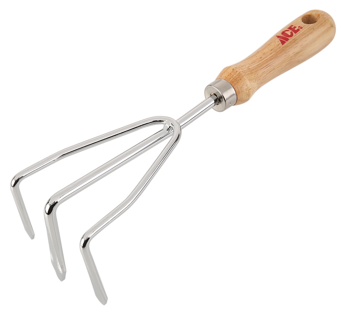 Cultivator with Wooden Handle (28 cm)