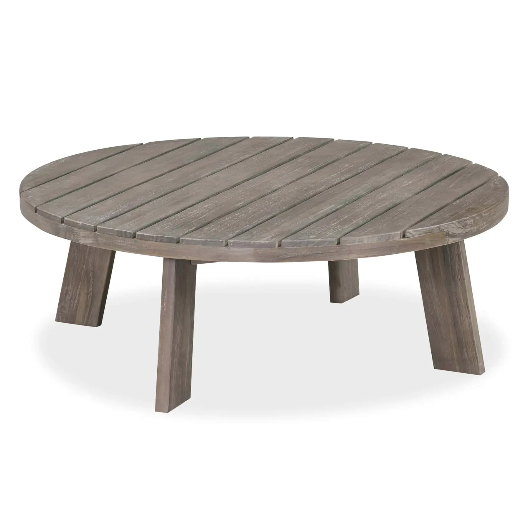 OWN BUY Bridgeport Acacia Wood Coffee Table (100 x 100 x 35 cm)